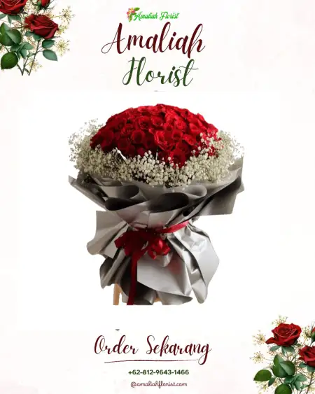 Buket Bunga Haur Gading